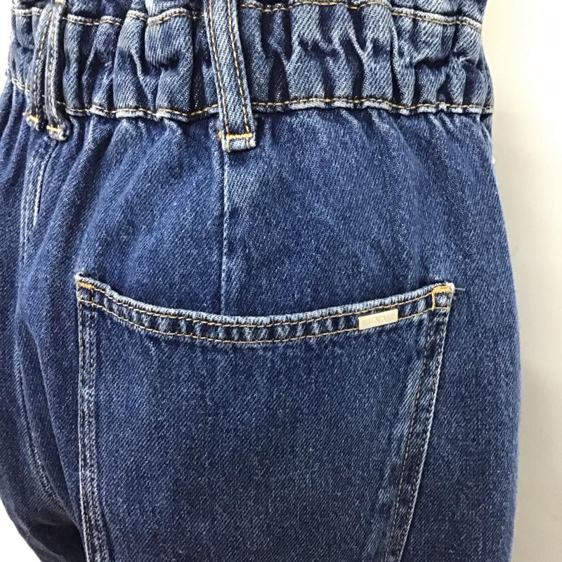 ザラ ZARA パンツ デニム、ジーンズ 5862 152 407 テーパード 無地 青 / ブルー /  レディース USED 古着 中古 10122040