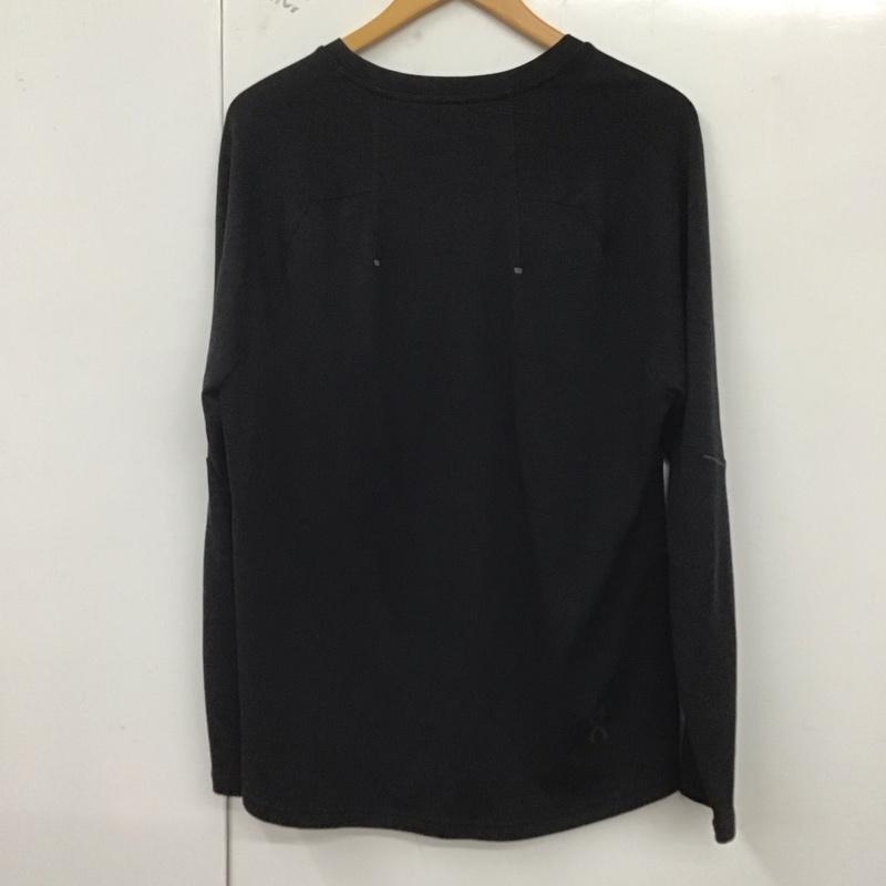 フォーカス FOCUS Tシャツ 長袖 S 無地 黒 / ブラック /  メンズ USED 古着 中古 10128797