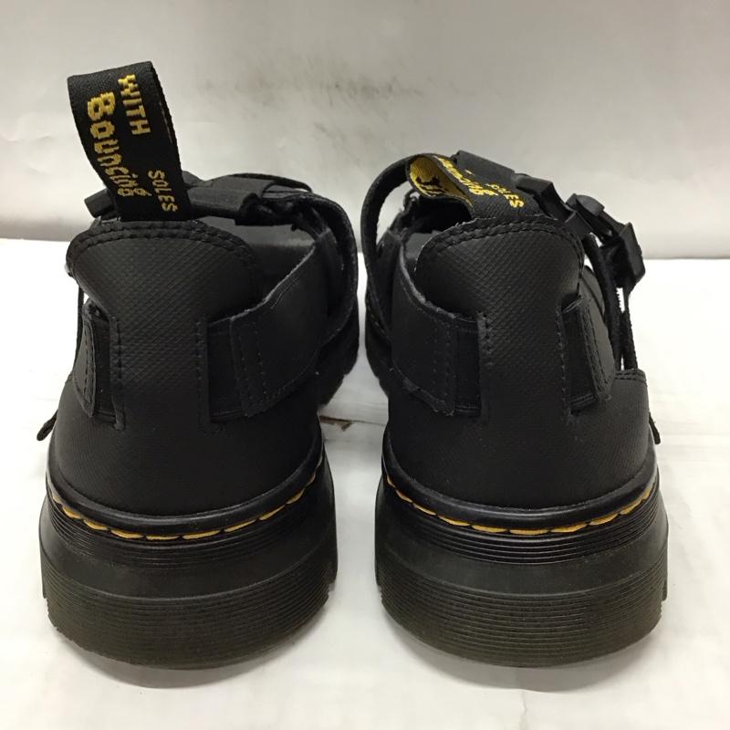 ドクターマーチン Dr.Martens サンダル サンダル SH12W PEARSON UK9 US10 US：10 ロゴ、文字 黒 / ブラック / X 黄 / イエロー /  メンズ USED 古着 中古 10114286