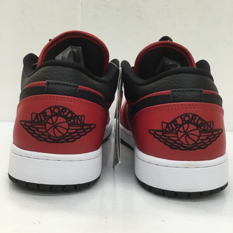 ナイキ NIKE スニーカー スニーカー AIR JORDAN 1 LOW エア ジョーダン 1 ロー ジムレッド 553558-605 タグ付 28.5cm ロゴ、文字 黒 / ブラック / X 赤 / レッド /  メンズ USED 古着 中古 10107075