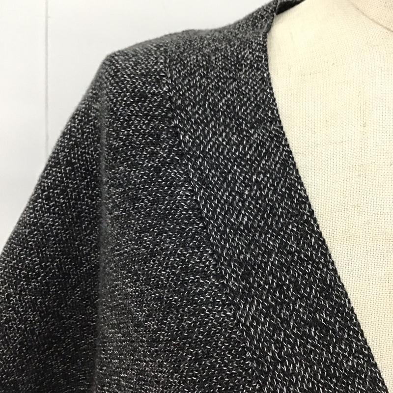 ザラ ZARA ワンピース ミニスカート ニット S 無地 チャコールグレー / チャコールグレー /  レディース USED 古着 中古 10121487