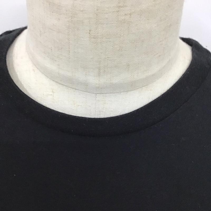 ザノースフェイス THE NORTH FACE Tシャツ 半袖 4m68 ロゴTシャツ 半袖カットソー プリントTシャツ S ロゴ、文字 黒 / ブラック /  メンズ USED 古着 中古 10123985