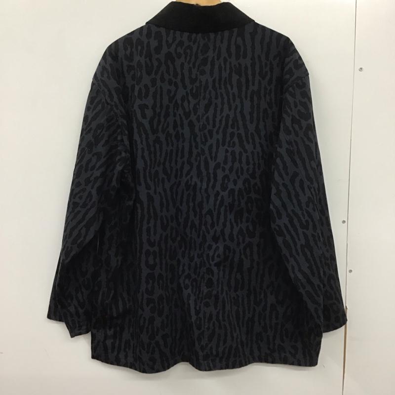 ワコマリア WACKO MARIA ジャケット、上着 ジャケット、ブレザー dickies-wm-bl05 DICKIESLEOPARDCOVERALL アウター コラボ L プリント 紺 / ネイビー /  メンズ USED 古着 中古 10139274