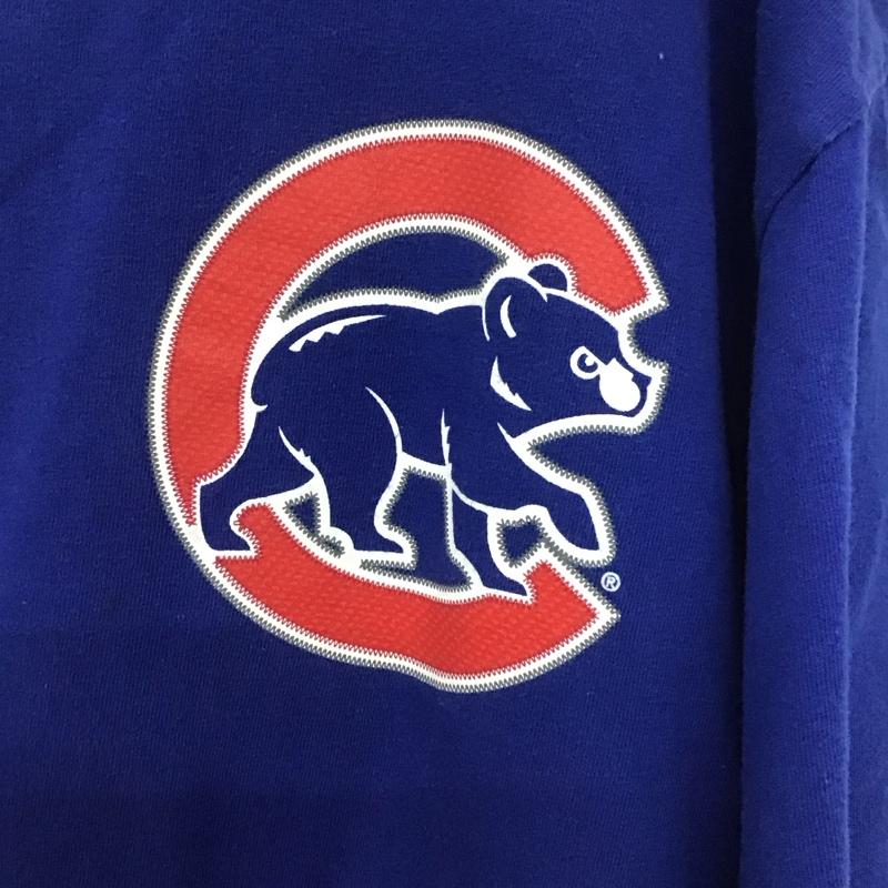 マジェスティック MAJESTIC Tシャツ 半袖 半袖カットソー プリントTシャツ クルーネックカットソー XXL プリント 青 / ブルー /  メンズ USED 古着 中古 10140521