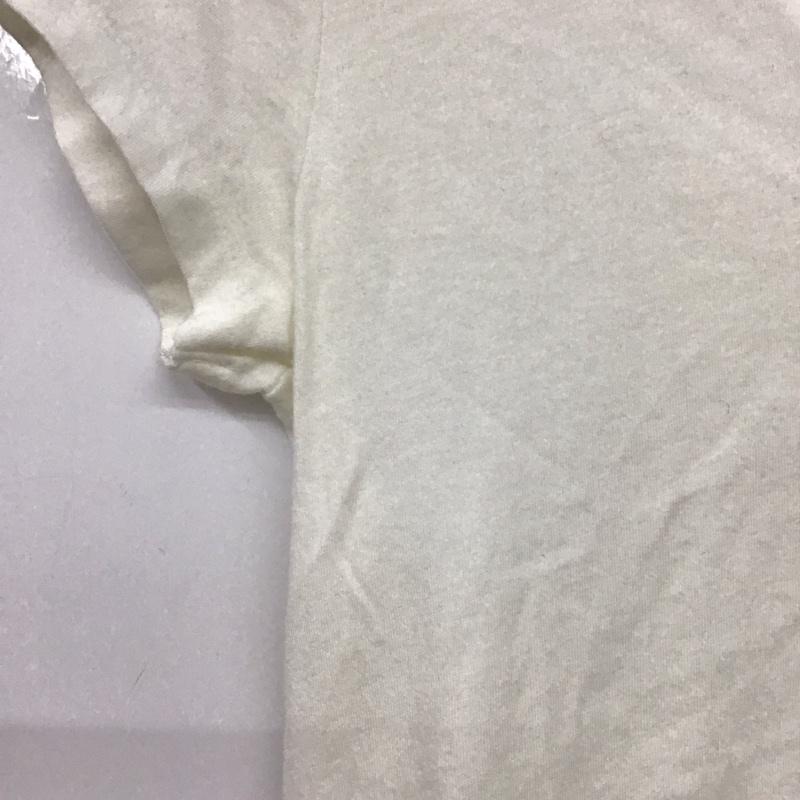 ポロラルフローレン POLO RALPH LAUREN Tシャツ 半袖 Vネック コットン XS ワンポイント 白 / ホワイト /  レディース USED 古着 中古 10146373