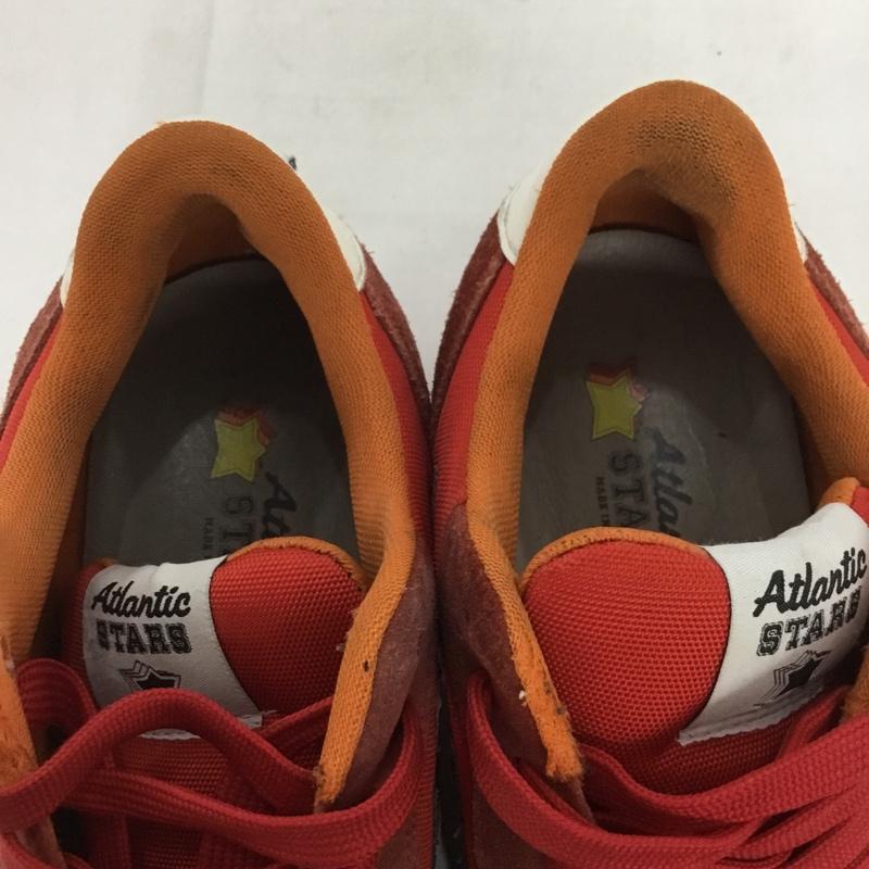 アトランティック スターズ Atlantic STARS スニーカー スニーカー 42 ロゴ、文字 赤 / レッド /  メンズ USED 古着 中古 10133906
