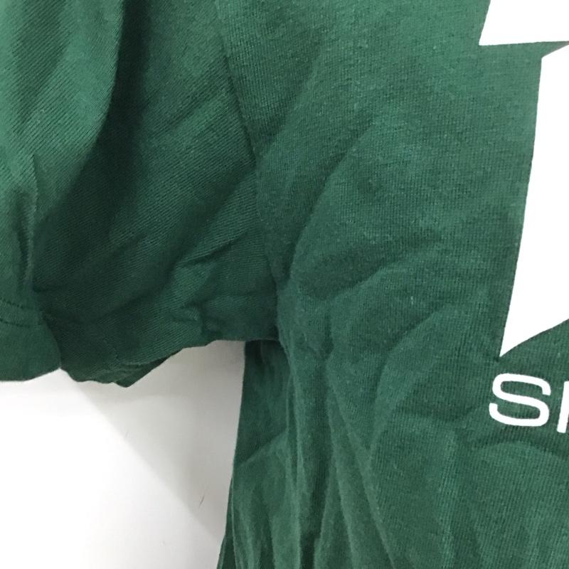 スラッシャー THRASHER Tシャツ 半袖 半袖カットソー プリントTシャツ クルーネックカットソー M ロゴ、文字 緑 / グリーン /  メンズ USED 古着 中古 10125115