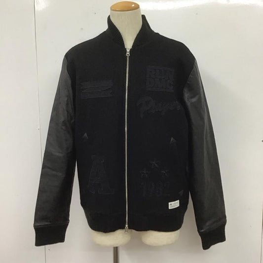 アディダスオリジナルス adidas originals ジャケット、上着 ジャンパー、ブルゾン m64169 RUNBOMBERJKT ボンバージャケット ジップアップジャケット アウター ロゴ、文字 黒 / ブラック /  メンズ USED 古着 中古 10106720