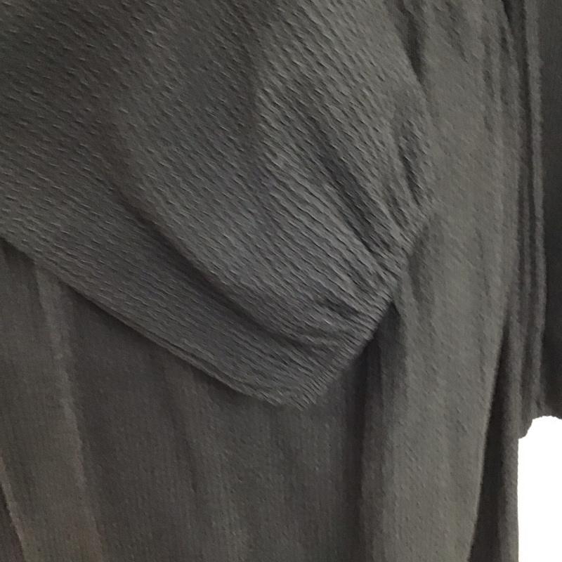 ザラ ZARA ワンピース ロングスカート 5039 945 800 長袖 Vネック S 刺繍 黒 / ブラック /  レディース USED 古着 中古 10115907