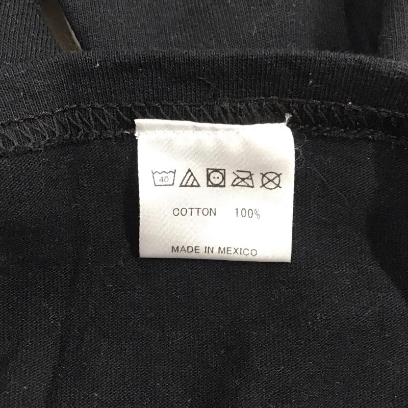 ラーキングクラス LURKING CLASS カットソー 長袖 長袖カットソー クルーネックカットソー ロングスリーブカットソー プリントTシャツ L ロゴ、文字 黒 / ブラック /  メンズ USED 古着 中古 10113198