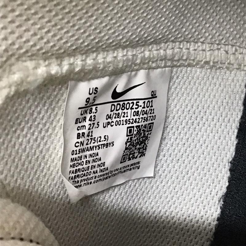 ナイキ NIKE スニーカー スニーカー DD8025-101 BLAZER MID 77 EMB 27.5cm 27.5cm ロゴ、文字 白 / ホワイト / X 黒 / ブラック / X 赤 / レッド /  メンズ USED 古着 中古 10117935