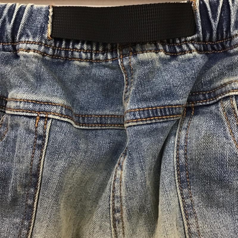 グリップスワニー GRIP SWANY パンツ デニム、ジーンズ GSP-99 NO.164 野外洋袴 ヒロシ特別モデル タグ付き FIELD DENIM PANTS M ダメージ加工 青 / ブルー /  メンズ USED 古着 中古 10117970