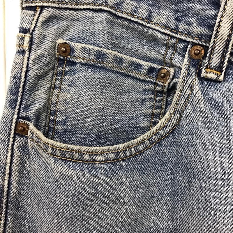 リーバイストラウスアンドコー Levi Strauss & co. パンツ デニム、ジーンズ デニムパンツ ストレートパンツ ワイドパンツ カジュアルパンツ 34 無地 インディゴ / インディゴ /  メンズ USED 古着 中古 10116524