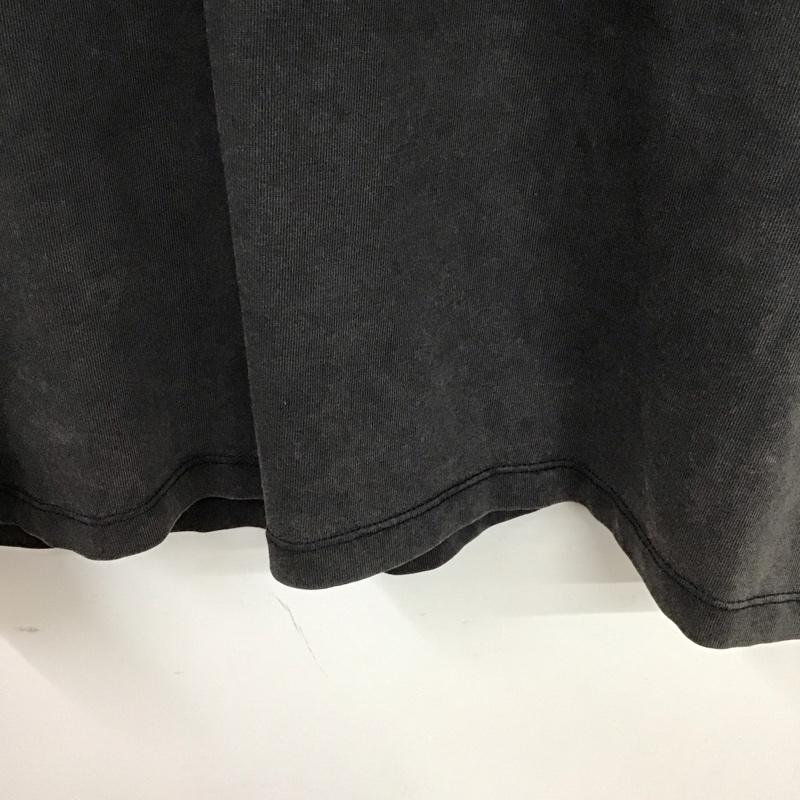 ザラ ZARA Tシャツ 半袖 4644 482 807 CLAUDIA SCHIFFER クルーネック タグ付き M ロゴ、文字 チャコールグレー / チャコールグレー /  メンズ USED 古着 中古 10129118