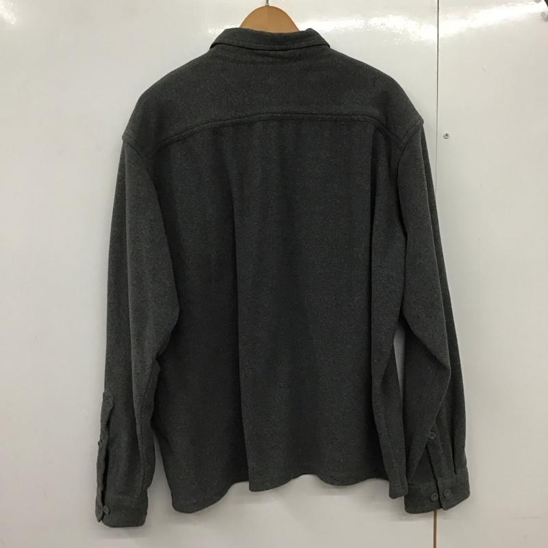 パタゴニア patagonia シャツ、ブラウス 長袖 L 無地 灰 / グレー /  メンズ USED 古着 中古 10141135