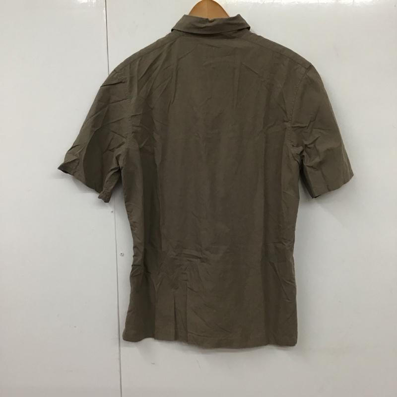 カルバン・クライン Calvin Klein シャツ、ブラウス 半袖 L 無地 ベージュ / ベージュ /  メンズ USED 古着 中古 10130172