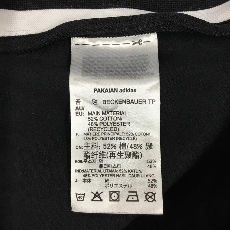 アディダス adidas ボトムス ボトムス cw1269 トラックパンツ ジャージパンツ スポーツウェア L ロゴ、文字 黒 / ブラック / X 白 / ホワイト /  メンズ USED 古着 中古 10114159