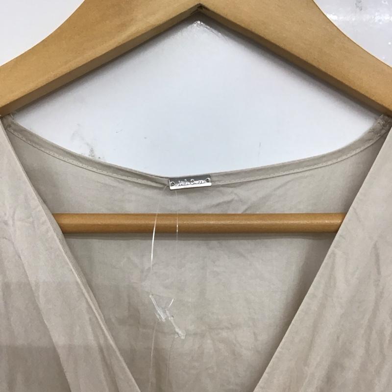 ミラオーウェン Mila Owen ワンピース ロングスカート 長袖ロングワンピース シャツワンピース フレアスカート 0 無地 マルチカラー / マルチカラー /  レディース USED 古着 中古 10142056