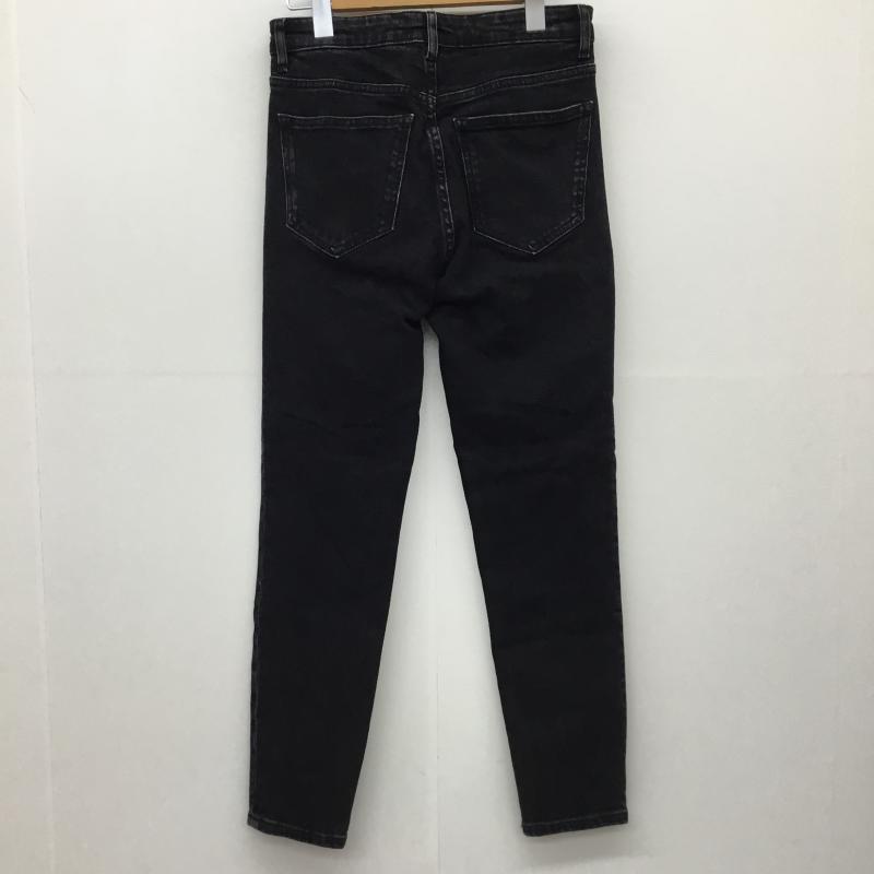 ザラ ZARA パンツ デニム、ジーンズ 36 無地 黒 / ブラック /  レディース USED 古着 中古 10139661
