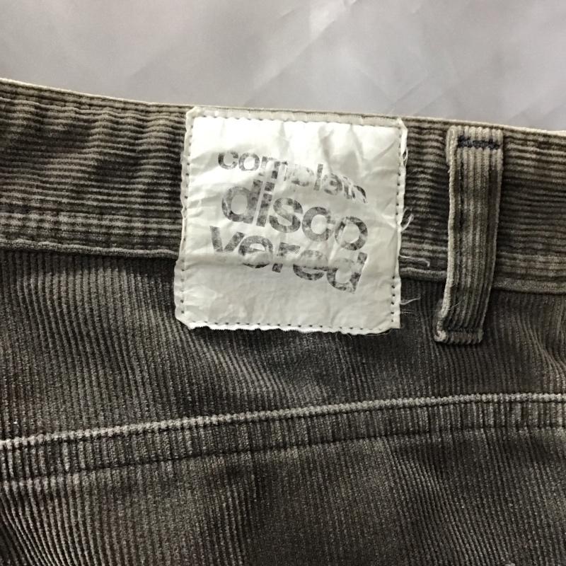 ディスカバード DISCOVERED パンツ デニム、ジーンズ コーデュロイパンツ スリムパンツ ストレートパンツ カジュアルパンツ M 無地 茶 / ブラウン /  メンズ USED 古着 中古 10117440