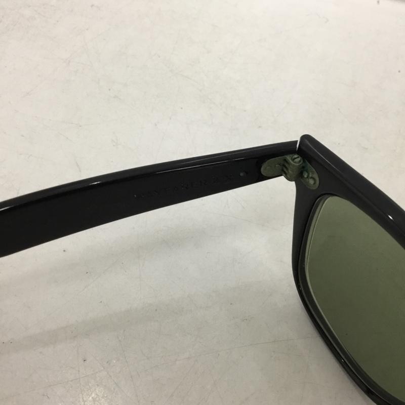 レイバン Ray-Ban めがね・サングラス サングラス 90年代 USA製 B&L ボシュロム WAYFARER2 ロゴ、文字 黒 / ブラック /  メンズ USED 古着 中古 10149233