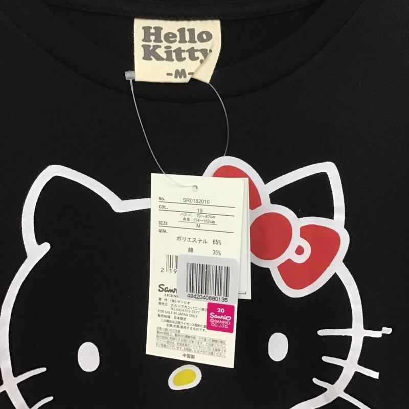 古着 USED Tシャツ 半袖 ハローキティ M キャラクター X プリント 黒 / ブラック /  レディース USED 古着 中古 10147703