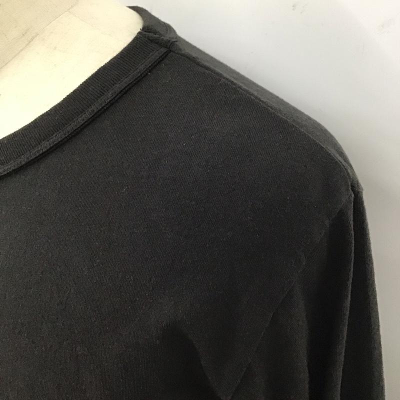 ライオット ファセッタズム RIOT FACETASM カットソー 長袖 rf21fw-tee-u03 21AWORIGINALRIOTLOGOLS 長袖カットソー クルーネックカットソー XL ロゴ、文字 黒 / ブラック /  メンズ USED 古着 中古 10112997