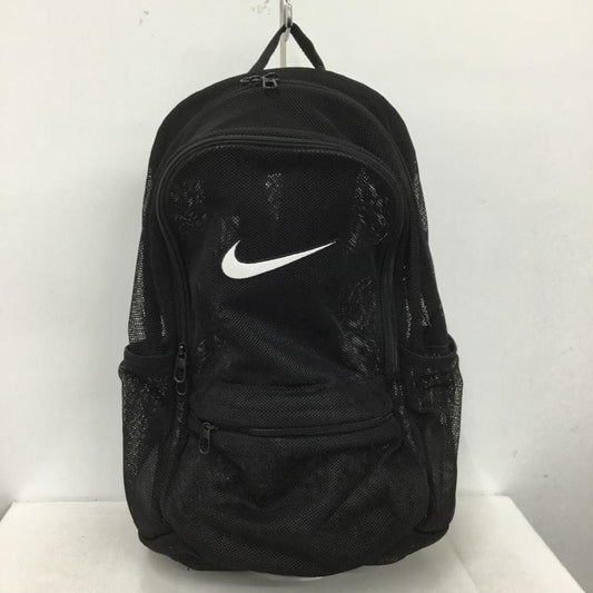 ナイキ NIKE リュックサック、デイパック リュックサック、デイバッグ CW6220 010 メッシュ デイパック ワンポイント 黒 / ブラック /  メンズ USED 古着 中古 10147457