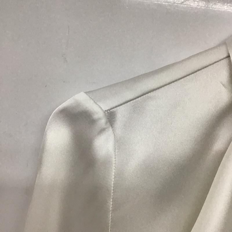 ザラ ZARA シャツ、ブラウス 長袖 長袖シャツ フレアシャツ カジュアルシャツ S 無地 白 / ホワイト /  レディース USED 古着 中古 10132651
