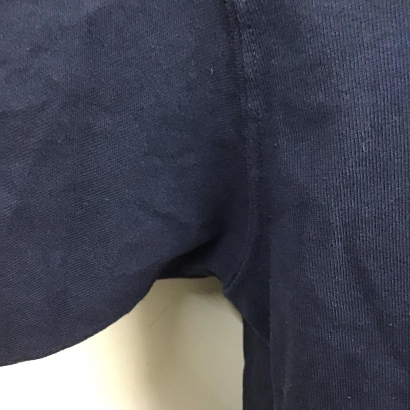 ブラックアイパッチ Black eye patch Tシャツ 半袖 半袖カットソー プリントTシャツ クルーネックカットソー M プリント 紺 / ネイビー /  メンズ USED 古着 中古 10127420