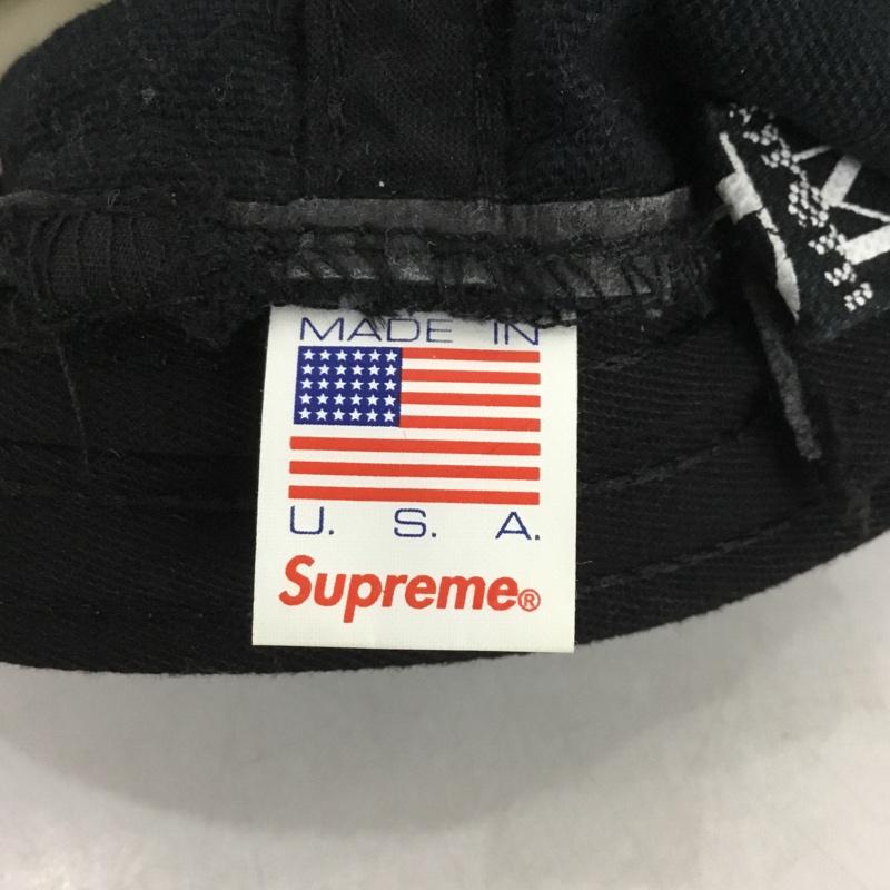 シュプリーム Supreme 帽子 キャップ 20FW Logo Pattern 6Panel cap 総柄 ロゴ、文字 黒 / ブラック /  メンズ USED 古着 中古 10144844