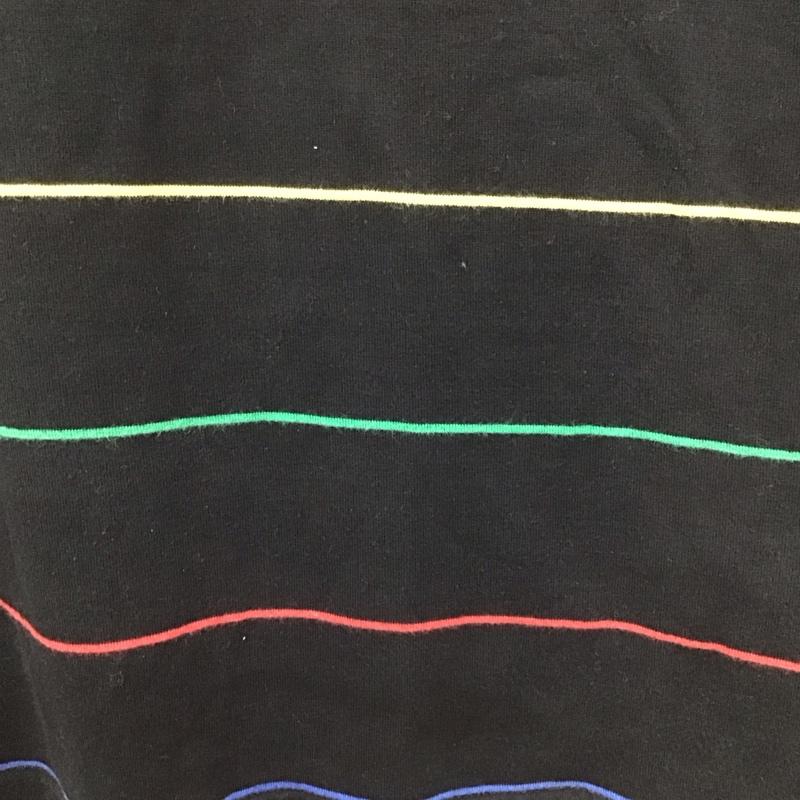エクストララージ XLARGE Tシャツ 半袖 半袖カットソー プリントTシャツ クルーネックカットソー L プリント 黒 / ブラック /  メンズ USED 古着 中古 10129692