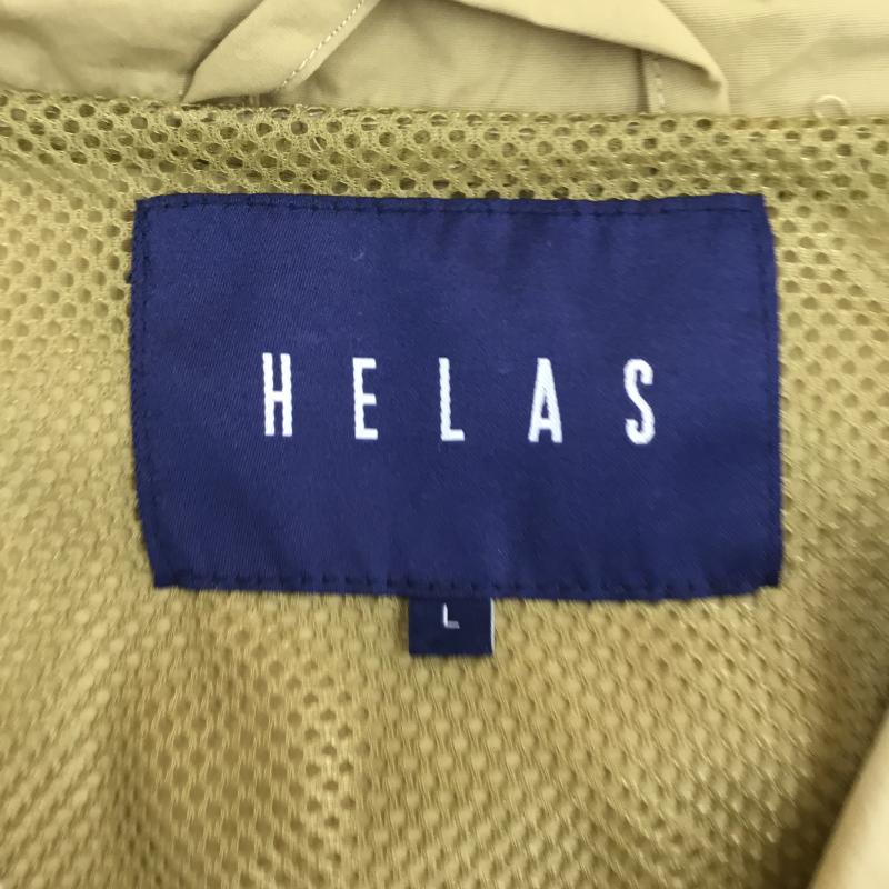 ユーズドクロージング used clothes ジャケット、上着 ジャケット、ブレザー HELAS L ロゴ、文字 ベージュ / ベージュ /  メンズ USED 古着 中古 10143638