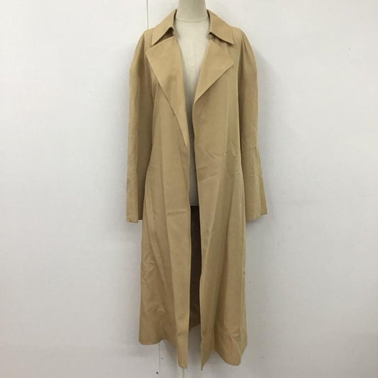 ユナイテッドアローズグリーンレーベルリラクシング UNITED ARROWS green label relaxing コート コート一般 3625-144-0983 トレンチコート ロングコート アウター 36 無地 ベージュ / ベージュ /  レディース USED 古着 中古 10113050