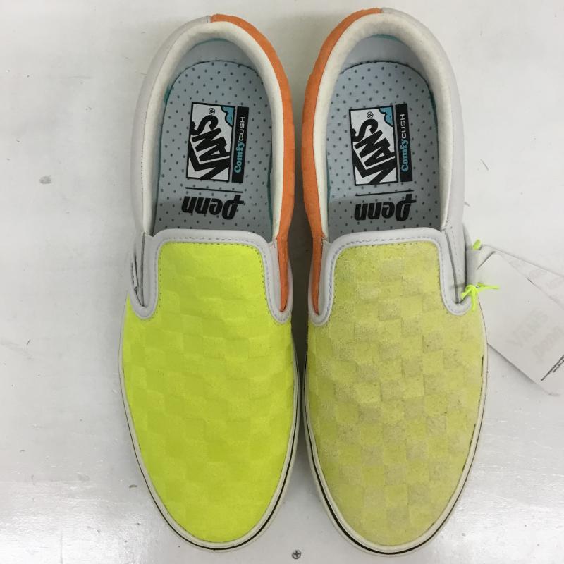 バンズ VANS スニーカー スニーカー VN0A5DY64D2 ComfyCush Ship-On x Penn 27.5cm 無地 黄 / イエロー / X 橙 / オレンジ /  メンズ USED 古着 中古 10124097