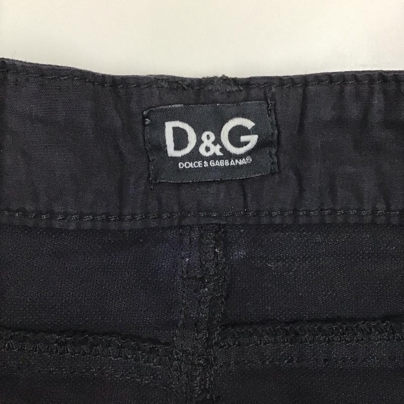 ドルチェアンドガッバーナ DOLCE&GABBANA スカート ミニスカート 26インチ 無地 黒 / ブラック /  レディース USED 古着 中古 10123414