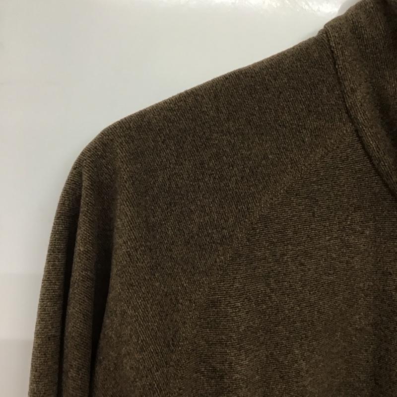 モンベル mont-bell ジャケット、上着 ジャケット、ブレザー 1114432 シャミースジャケット ジップアップジャケット スタンドカラー L ロゴ、文字 茶 / ブラウン /  メンズ USED 古着 中古 10143206