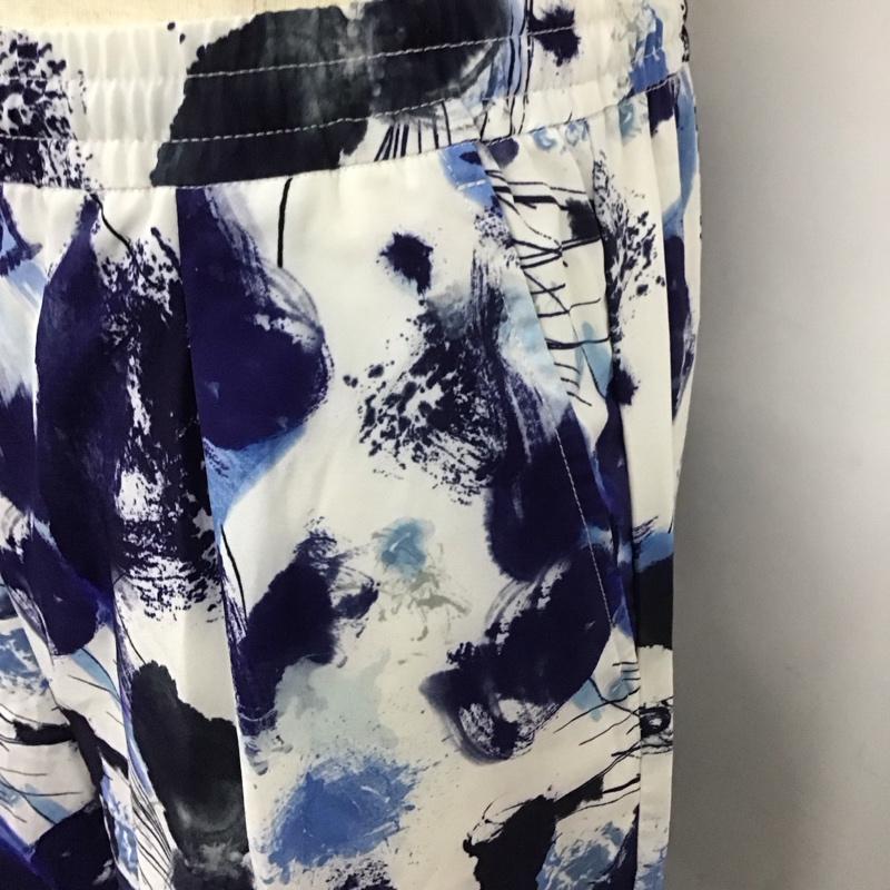 フォーワンセブンバイエディフィス 417 BY EDIFICE パンツ ワークパンツ、ペインターパンツ 21-030-312-3024-2-0 ワイドパンツ カジュアルパンツ ワークパンツ L 総柄 マルチカラー / マルチカラー /  メンズ USED 古着 中古 10112706