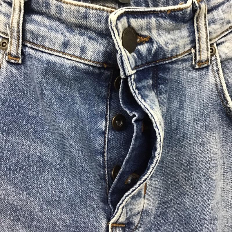 ザラ ZARA パンツ デニム、ジーンズ デニムパンツ スリムパンツ ストレッチパンツ ジーンズ 44 無地 インディゴ / インディゴ /  メンズ USED 古着 中古 10116389