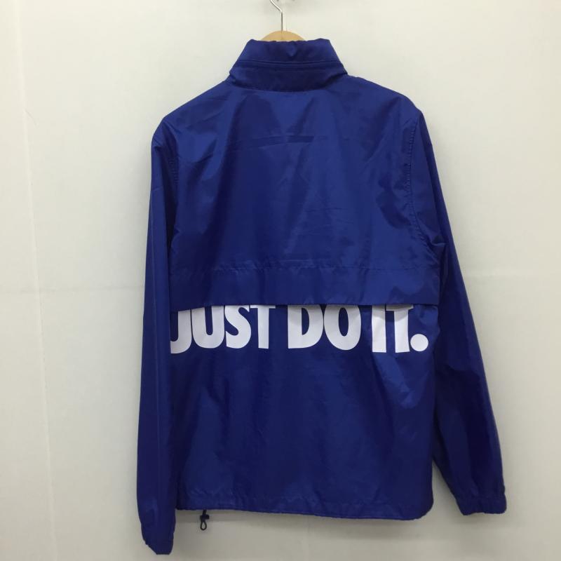 ナイキ NIKE ジャケット、上着 ジャンパー、ブルゾン AR2609-438 FOST DO IT デロゴ ウーブン HD L ロゴ、文字 青 / ブルー / X 橙 / オレンジ / X 白 / ホワイト /  メンズ USED 古着 中古 10128860