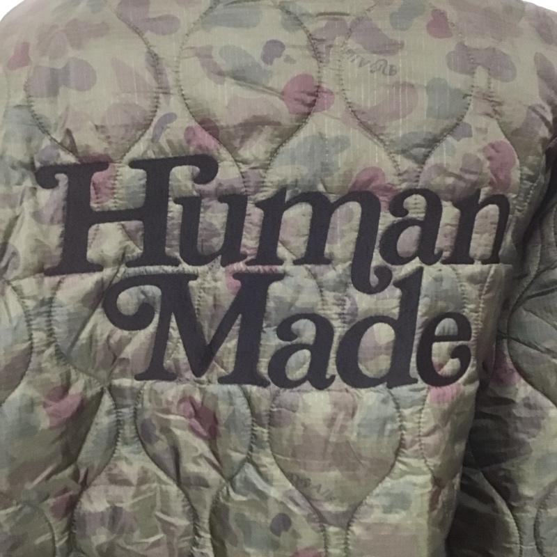 ヒューマンメード HUMAN MADE ジャケット、上着 ジャケット、ブレザー ジップアップジャケット キルティングジャケット ミリタリージャケット アウター girlsdon tcry XXL カモフラージュ柄・迷彩 マルチカラー / マルチカラー /  メンズ USED 古着 中古 10108622