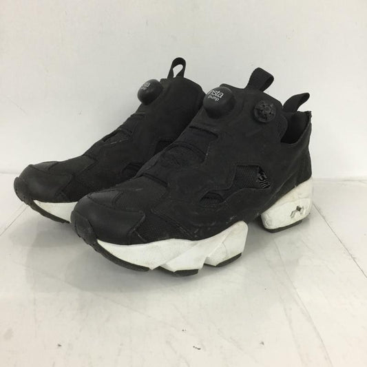 リーボック Reebok スニーカー スニーカー V65750 INSTA PUMP FURY OG 23cm 23.0cm ロゴ、文字 黒 / ブラック / X 白 / ホワイト /  レディース USED 古着 中古 10132247