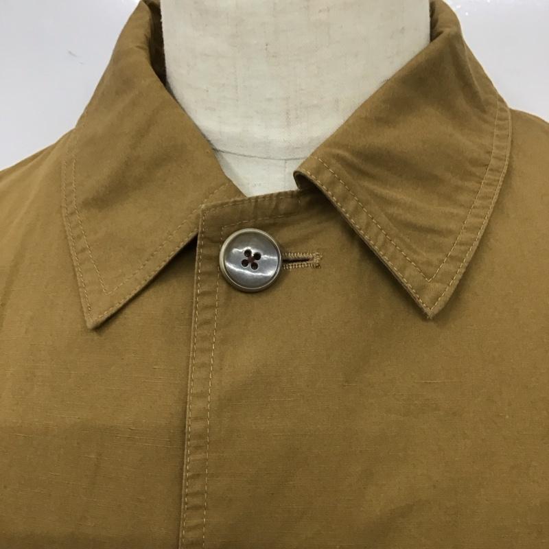 レリューム relume ジャケット、上着 ジャンパー、ブルゾン 長袖ロングジャケット アウター カラージャケット S 無地 ベージュ / ベージュ /  メンズ USED 古着 中古 10113124