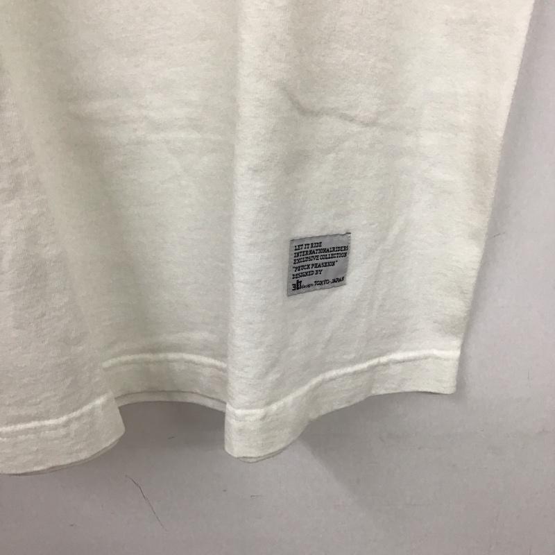 チャンピオン Campion Tシャツ 半袖 M ロゴ、文字 白 / ホワイト /  メンズ USED 古着 中古 10128502