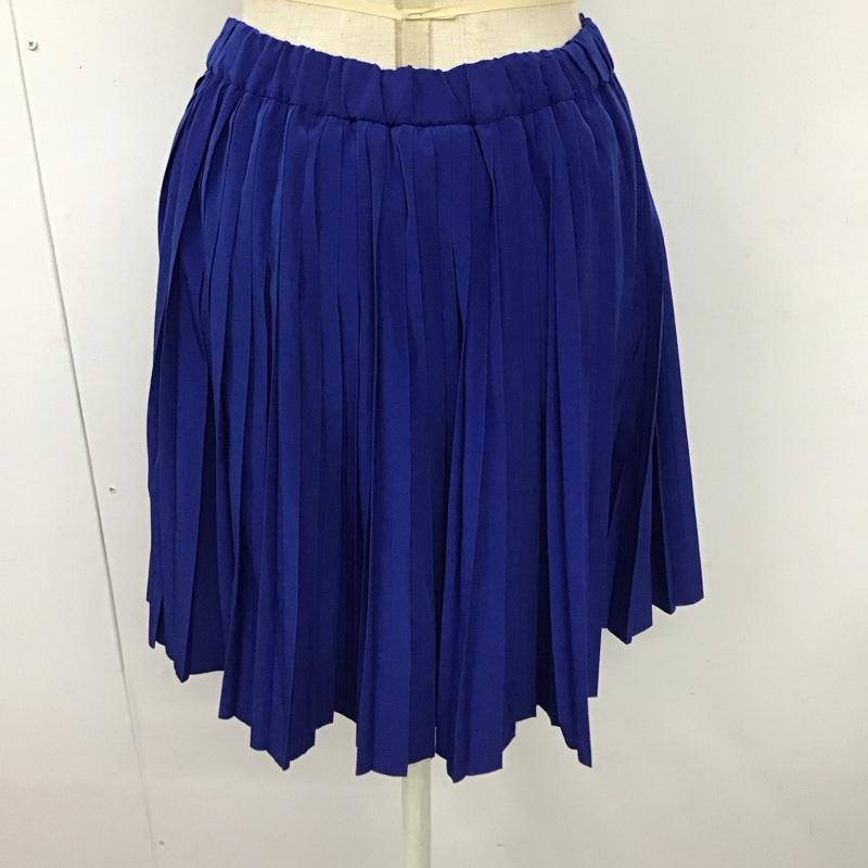 ケイトスペード Kate Spade スカート ミニスカート ミニスカート フレアスカート カジュアルスカート S 無地 青 / ブルー /  レディース USED 古着 中古 10114931