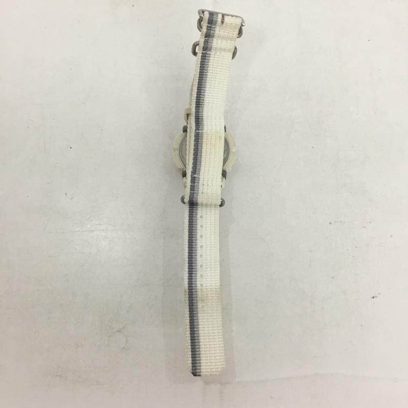 ジーショック G-SHOCK 腕時計 デジタル DW-8500 Surfrider Foundation ロゴ、文字 白 / ホワイト / X 灰 / グレー /  メンズ USED 古着 中古 10140616