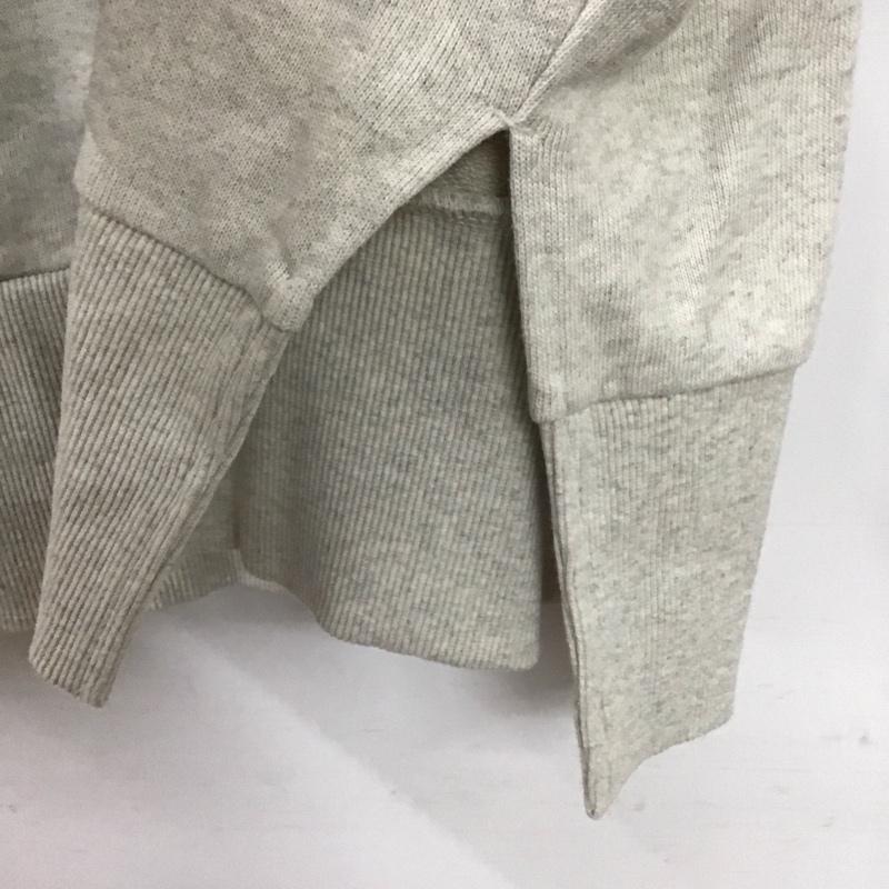 チャオパニックティピー CIAOPANIC TYPY トレーナー 長袖 ONE SIZE ロゴ、文字 X プリント 灰 / グレー /  レディース USED 古着 中古 10142895