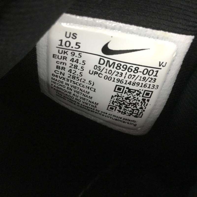 ナイキ NIKE スニーカー スニーカー DM8968-001 ZOOM FLY 5 28.5cm 28.5cm ロゴ、文字 黒 / ブラック / X 白 / ホワイト /  メンズ USED 古着 中古 10141594