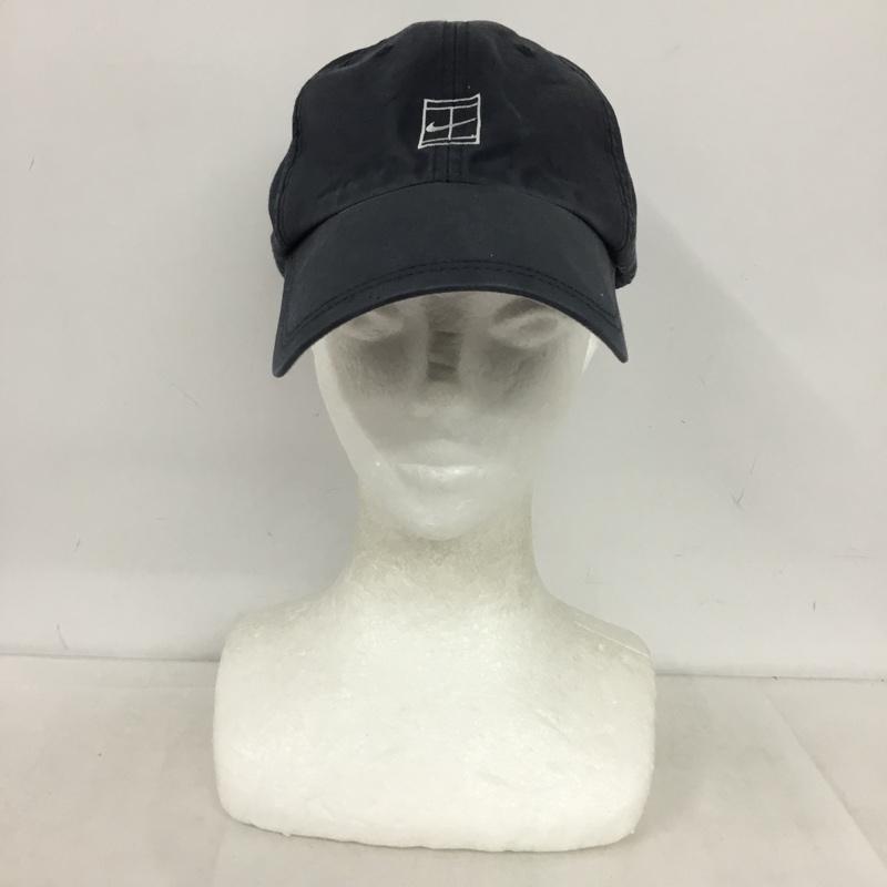 ナイキ NIKE 帽子 キャップ DRI FIT 00s 00年代 ロゴ、文字 紺 / ネイビー /  メンズ USED 古着 中古 10149873