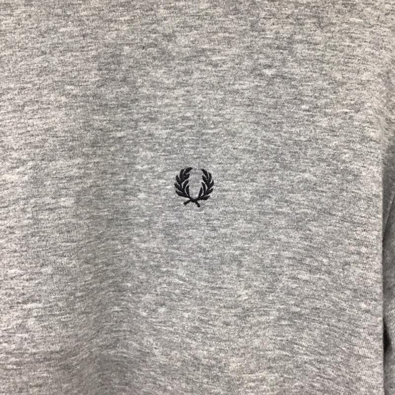 フレッドペリー FRED PERRY Tシャツ 長袖 S 無地 灰 / グレー /  メンズ USED 古着 中古 10134470